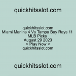 Miami Marlins 4 Vs Tampa Bay Rays 11 MLB Picks. Play Now. quickhitsslot.com