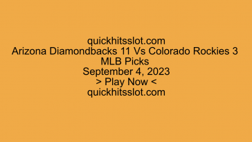 Arizona Diamondbacks Vs Colorado Rockies MLB Picks. Plat Now. quickhitsslot.com