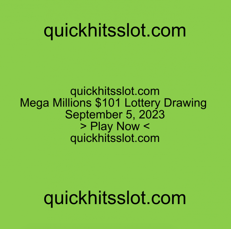 Mega Millions $101 Lottery Drawing. Play Now. quickhitsslot.com