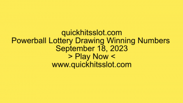 Powerball Lottery Drawing Winning Numbers September 18. Play Now. quickhitsslot.com